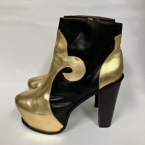 HAWT!!! Jeffrey Campbell x Stolen Girlfriends Club EMMA Boots! *RARE!!!* Size 10 - Picture 3 of 12
